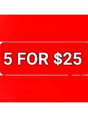 CHOOSE 5 FOR $25 MINIS SMALL GIFTS TARTE MAKEUP BATH & BODY LIPS HAND CREAM